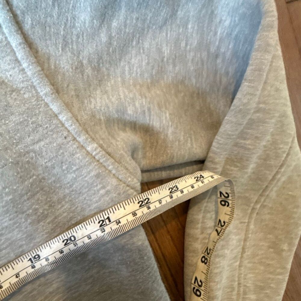 Amazon cropped grey pullover hoodie size M - Picture 7 of 9